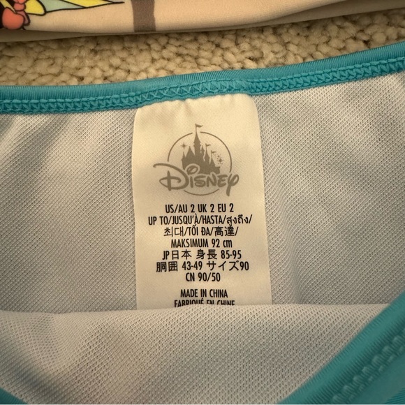 2T Disney Baby Minnie Mouse Beach Swim Suit Set - Picture 4 of 7